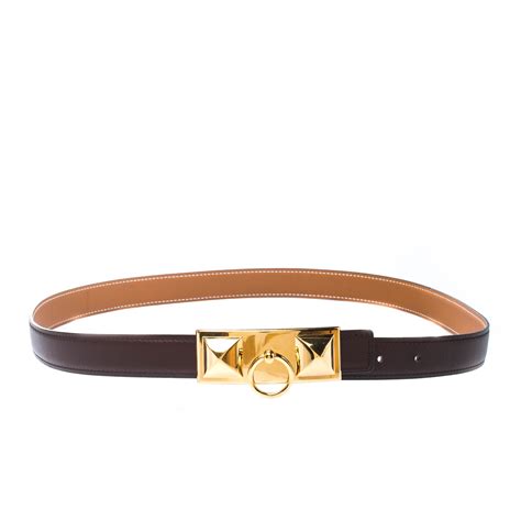 hermes belts women brown|hermes adjustable belt.